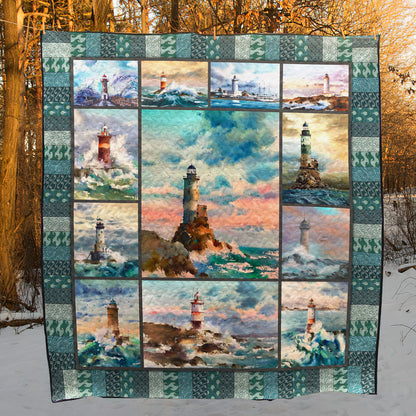 Lighthouse VB240523 Quilt Blanket