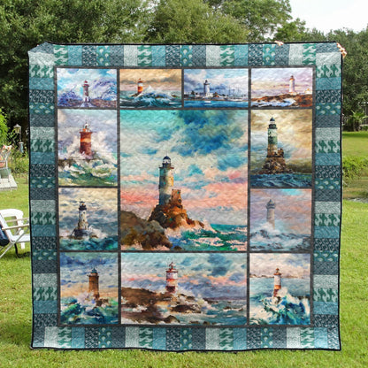 Lighthouse VB240523 Quilt Blanket