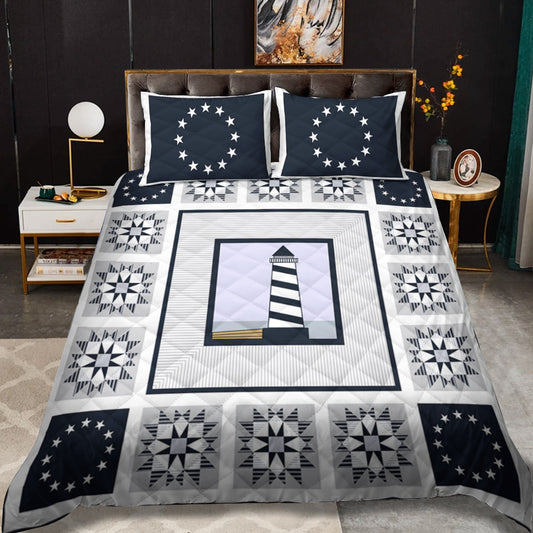 Lighthouse CLA3009335B Quilt Bedding Set