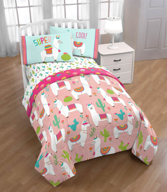 Limited Too Pink Llama Love CLP1210075TT Bedding Sets