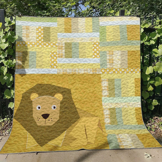 Lion BL260617 Quilt Blanket