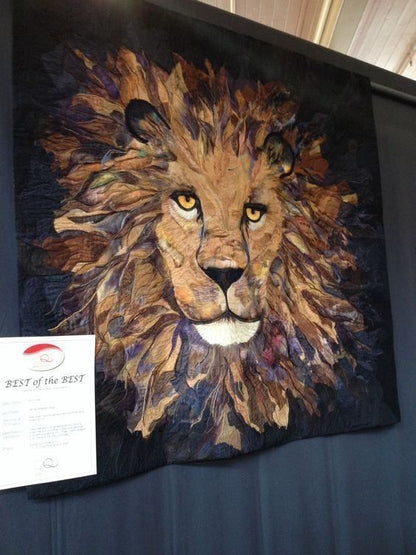 Lion CLM150615 Quilt Blanket