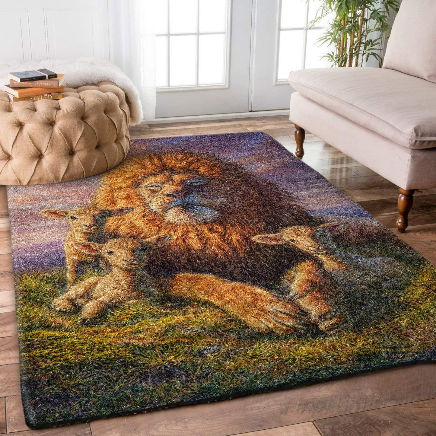 Lion And Lambs HN0510181R Rug