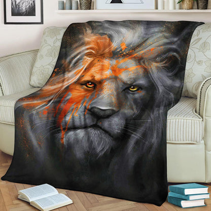 Lion CL150837MD Sherpa Fleece Blanket