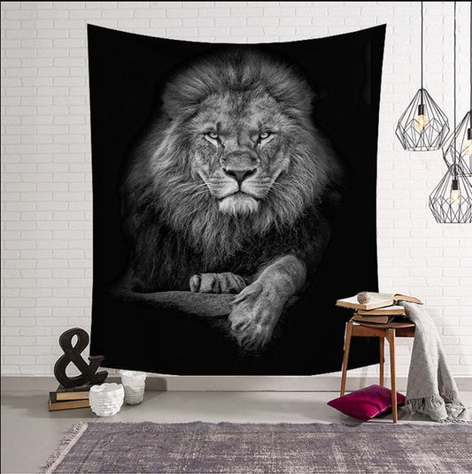 Lion CL180911MDT Decorative Wall Hanging Tapestry