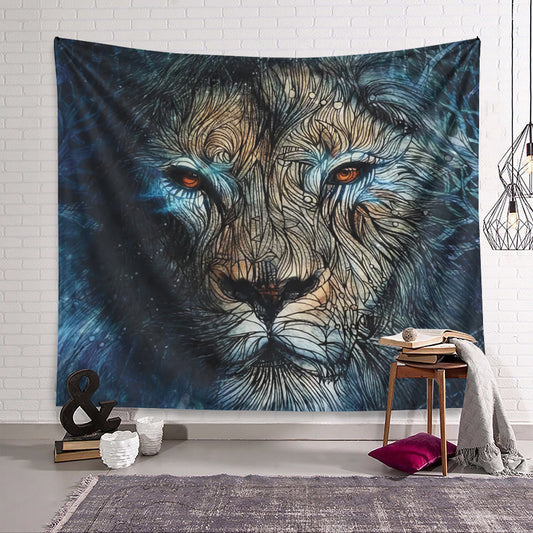 Lion CL280824MDT Decorative Wall Hanging Tapestry