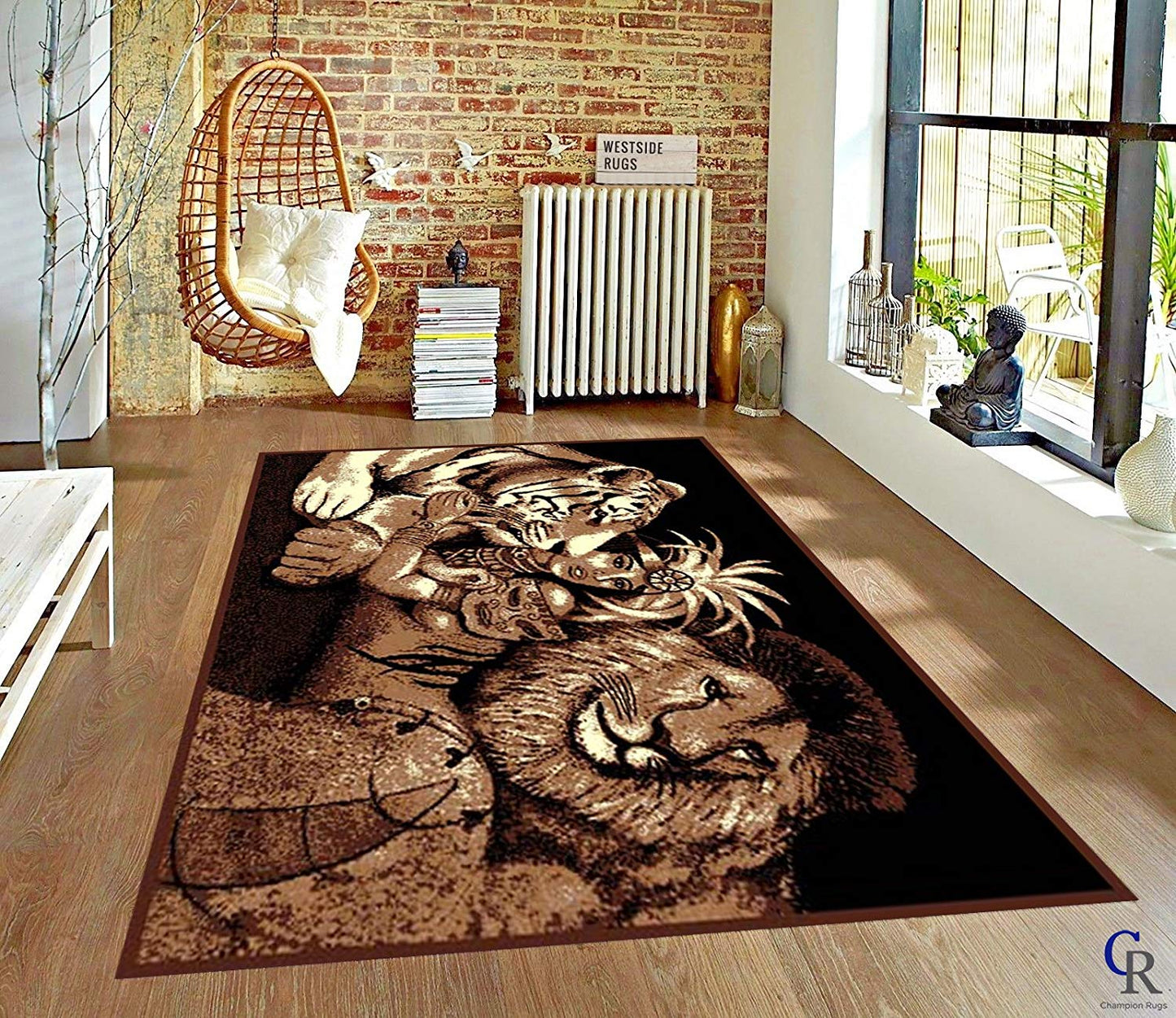 Lion CLM051050R Rug