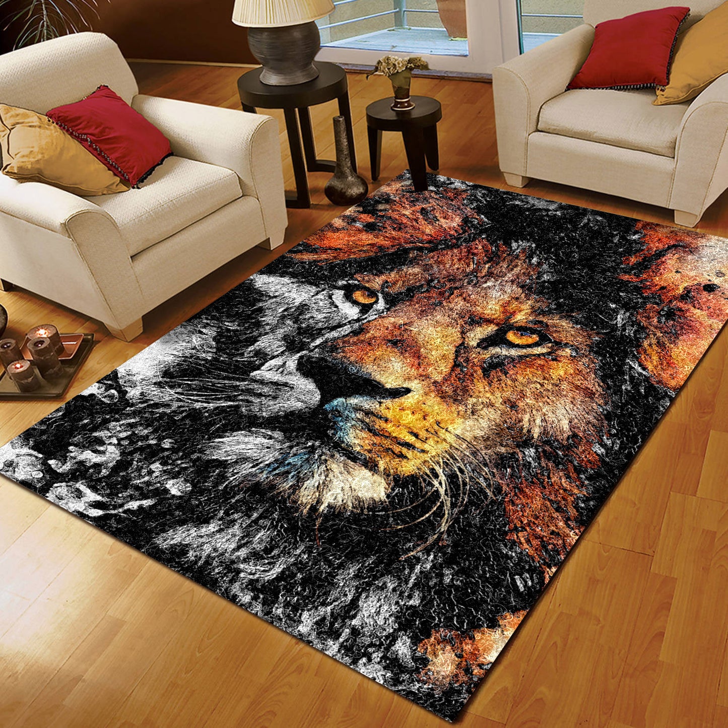 Lion TL100832M Rug