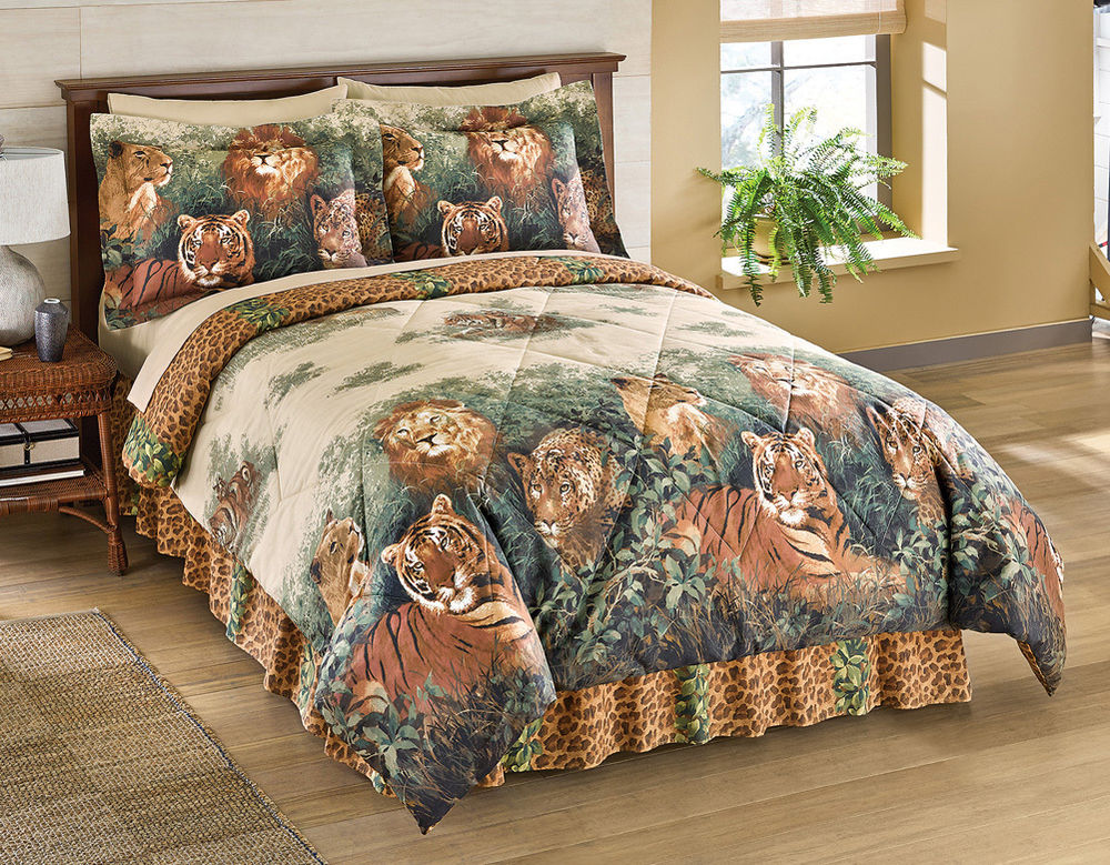 Lion Tiger Jungle CLM2810281B Bedding Sets