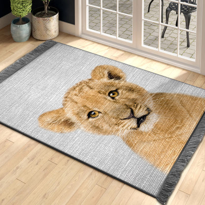 Lion VD0110133O Decorative Floor-cloth