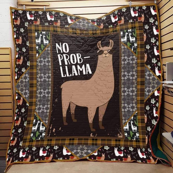 Llama CLH0811284Q Quilt Blanket