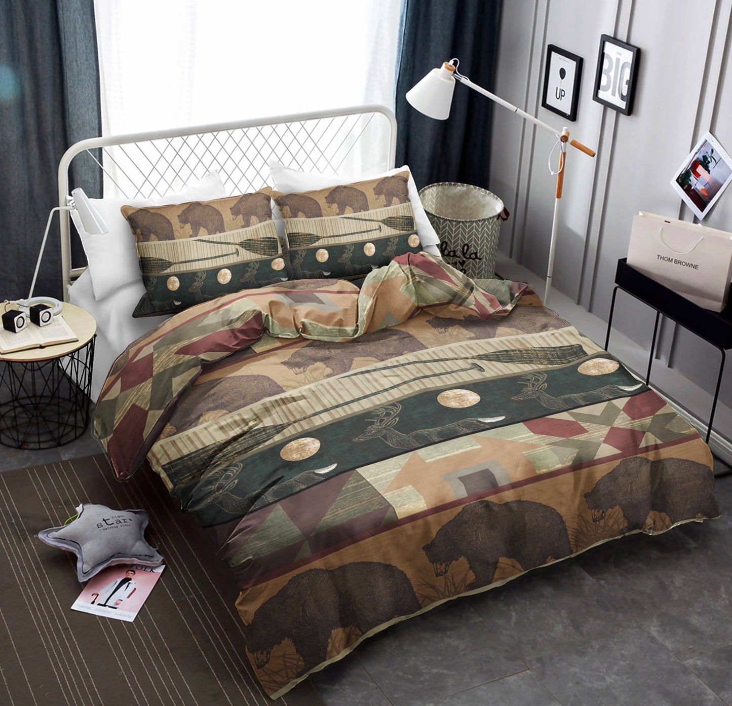 Lodge Cabin HT050942 Bedding Sets