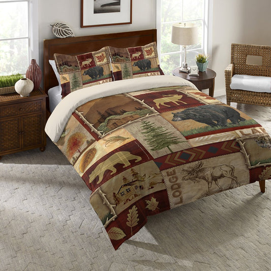 Lodge Collage CLA2609115B Bedding Sets