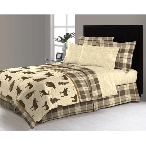 Lodge Deer CLM1710215B Bedding Sets