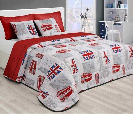 London CL060850MD Quilt Bedding Set