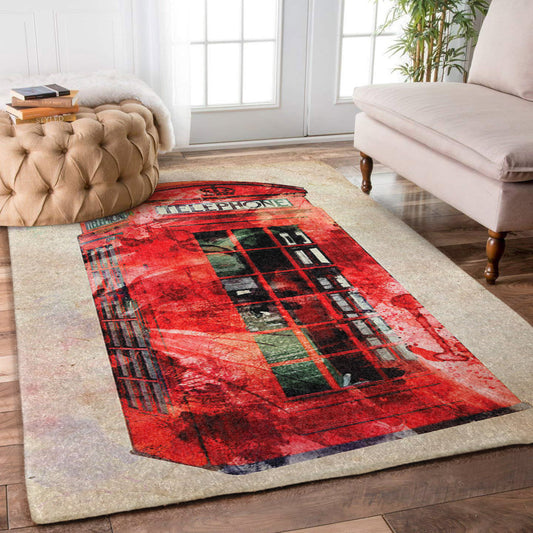 London Phone Box Urban Art HM0510101M Rug