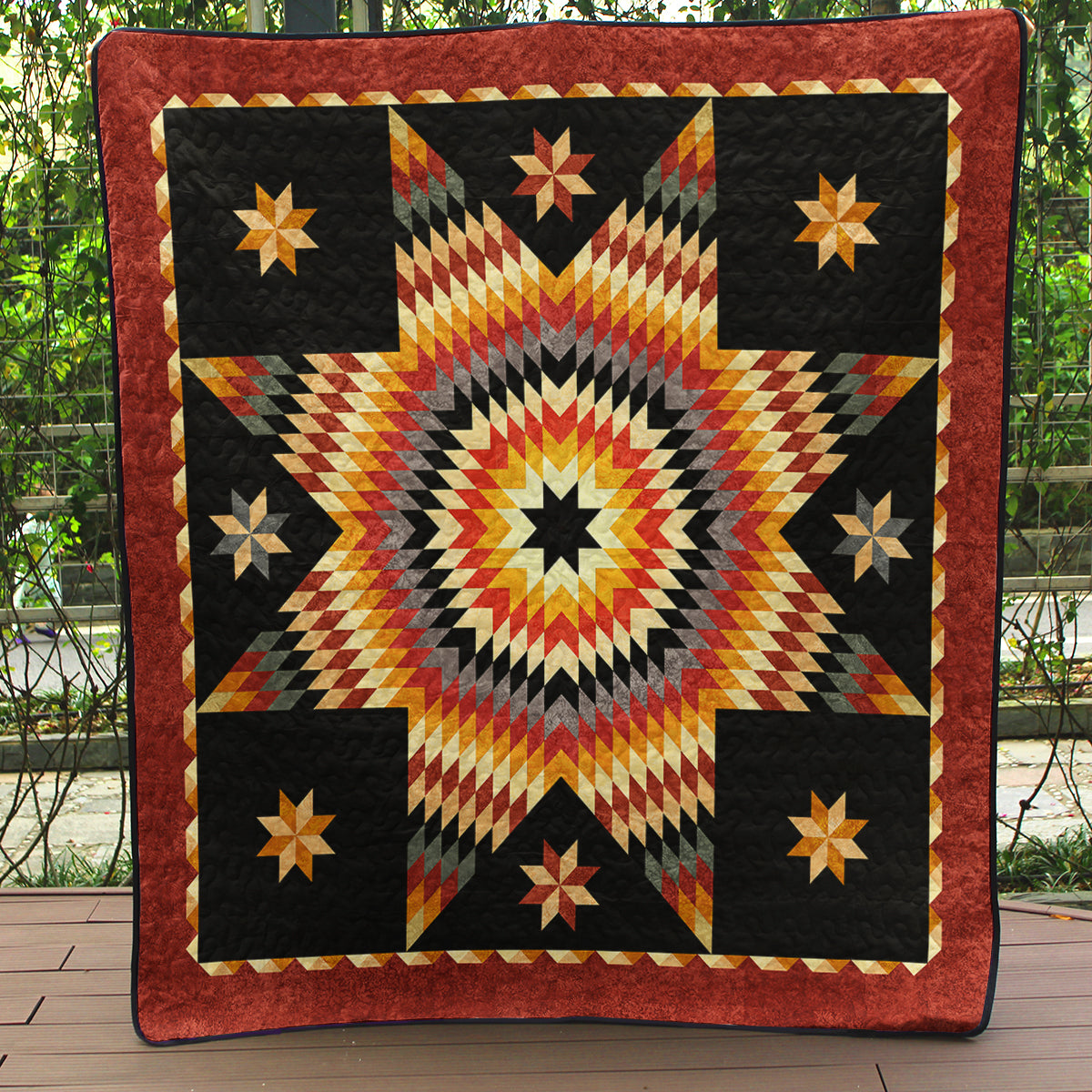 Lone Star Native American Inspired Art Quilt TL270502Y