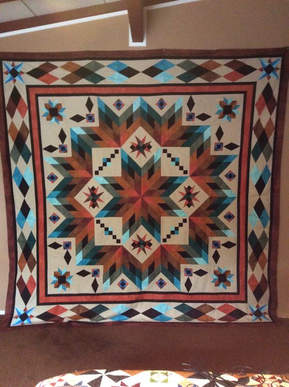 Lone Star Native American CLA1510254Q Quilt Blanket