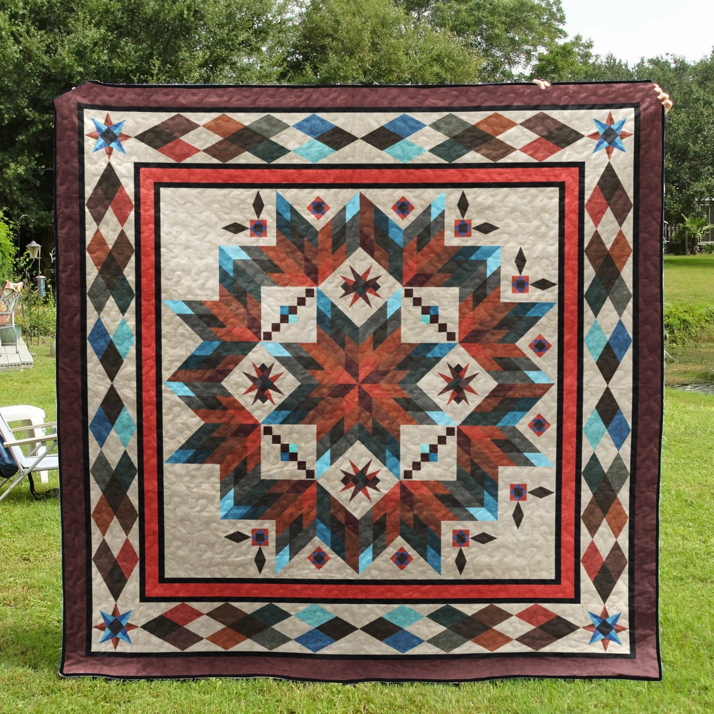 Lone Star Native American CLA1510254Q Quilt Blanket