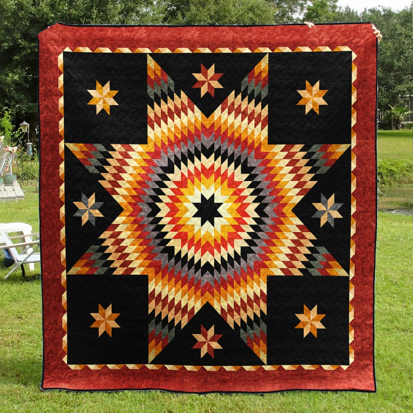 Lone Star Native American Inspired Art Quilt TL270502Y