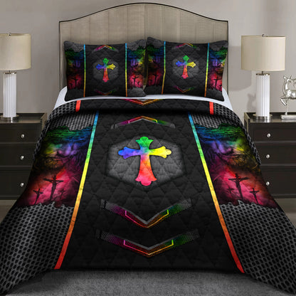 Christian Love Jesus - God Quilt Bedding Set HN060607MQBS