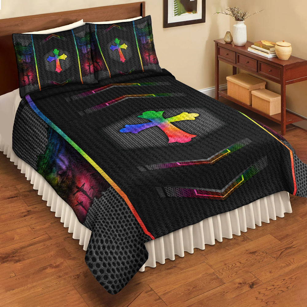 Christian Love Jesus - God Quilt Bedding Set HN060607MQBS