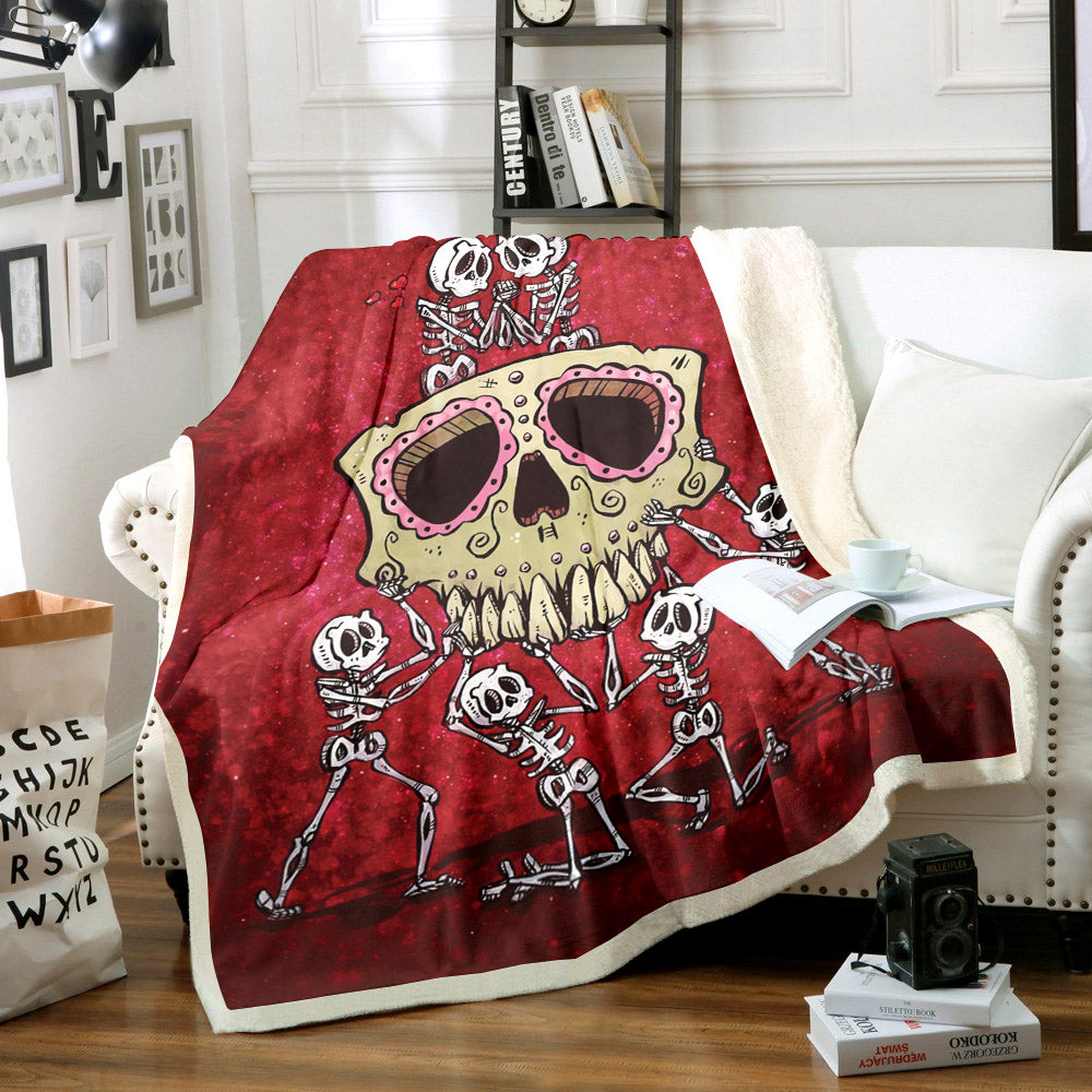 Love Of Skulls HT2210150TT Sherpa Fleece Blanket