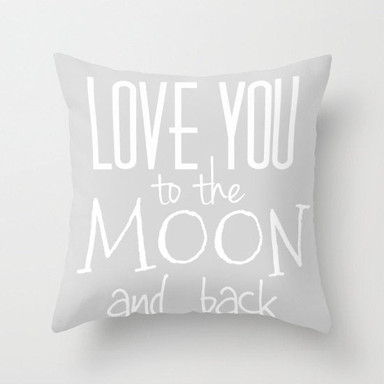 Love You To The Moon And Back CLH1510096P Throw Pillow Covers