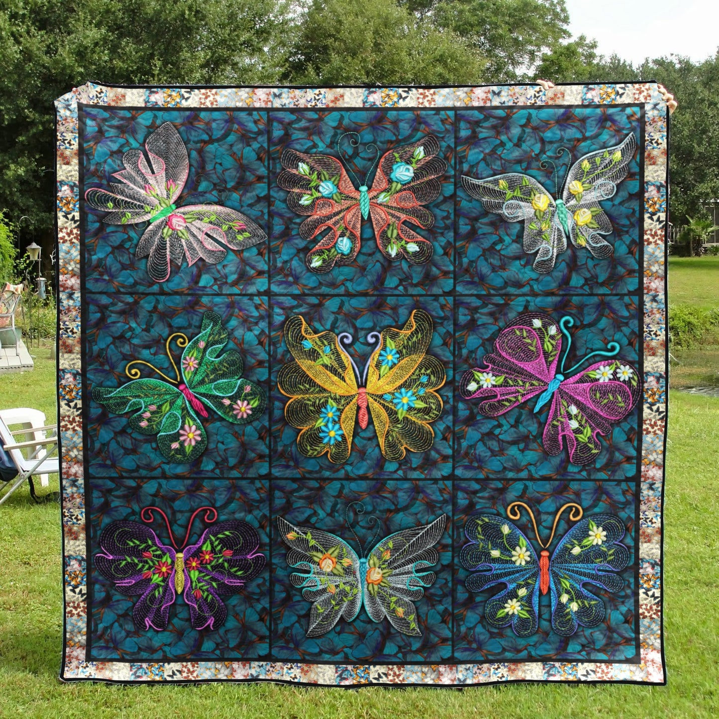 Lovely Butterfly ND011111 Quilt Blanket