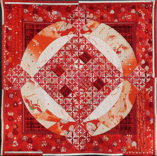 Lovely Japanese Crain CLM1812433Q Quilt Blanket