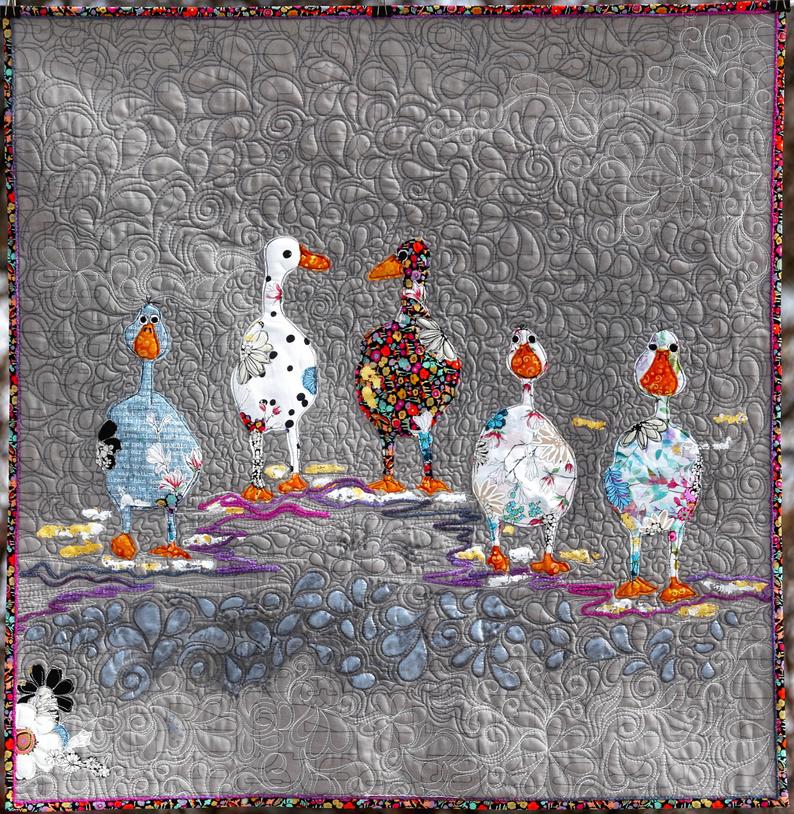 Lucky Duck CLT1810146H Quilt Blanket