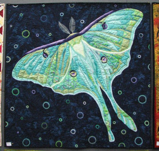 Luna Moth CLM020724 Quilt Blanket