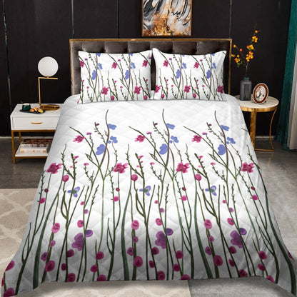 Malina Flower CLM1710221B Quilt Bedding Set