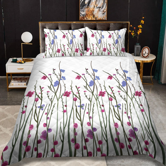 Malina Flower CLM1710221B Quilt Bedding Set