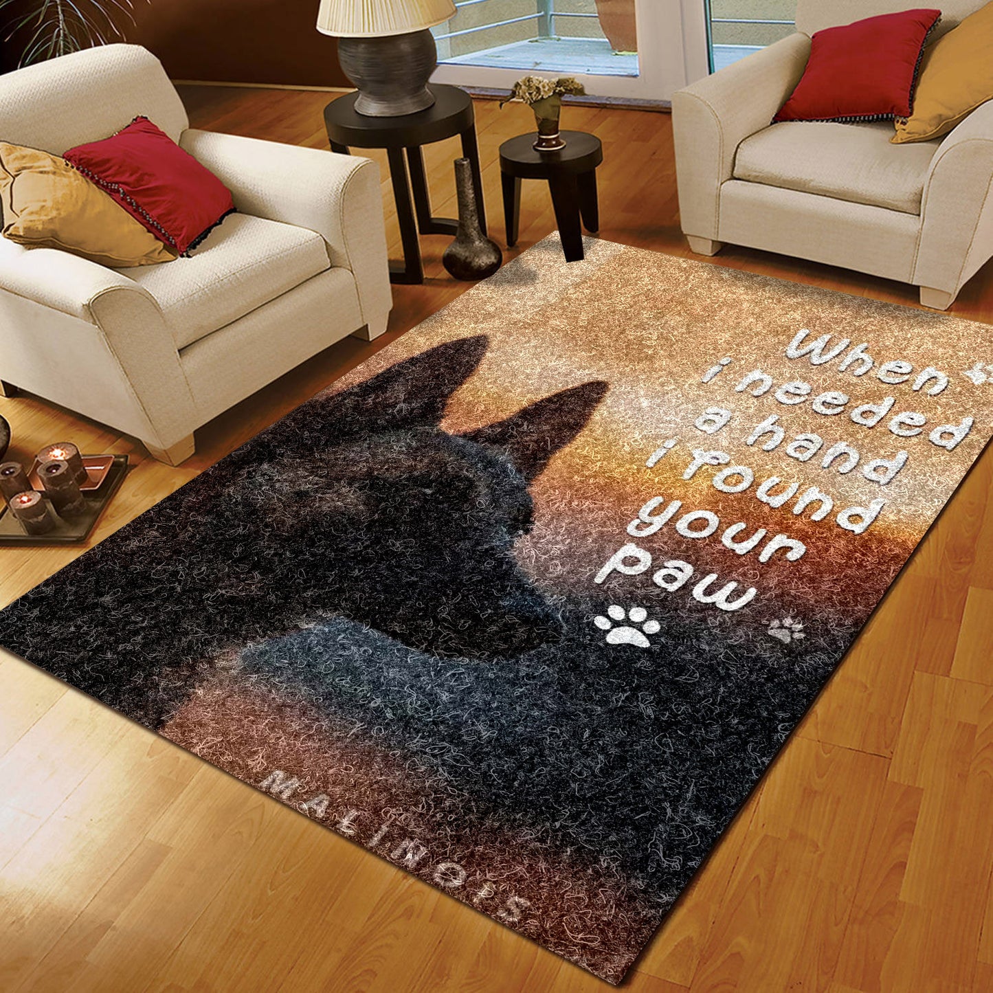 Malinois CL0110085MDR Rug