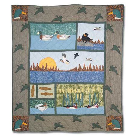 Mallard Quilt CLH091080Q Quilt Blanket