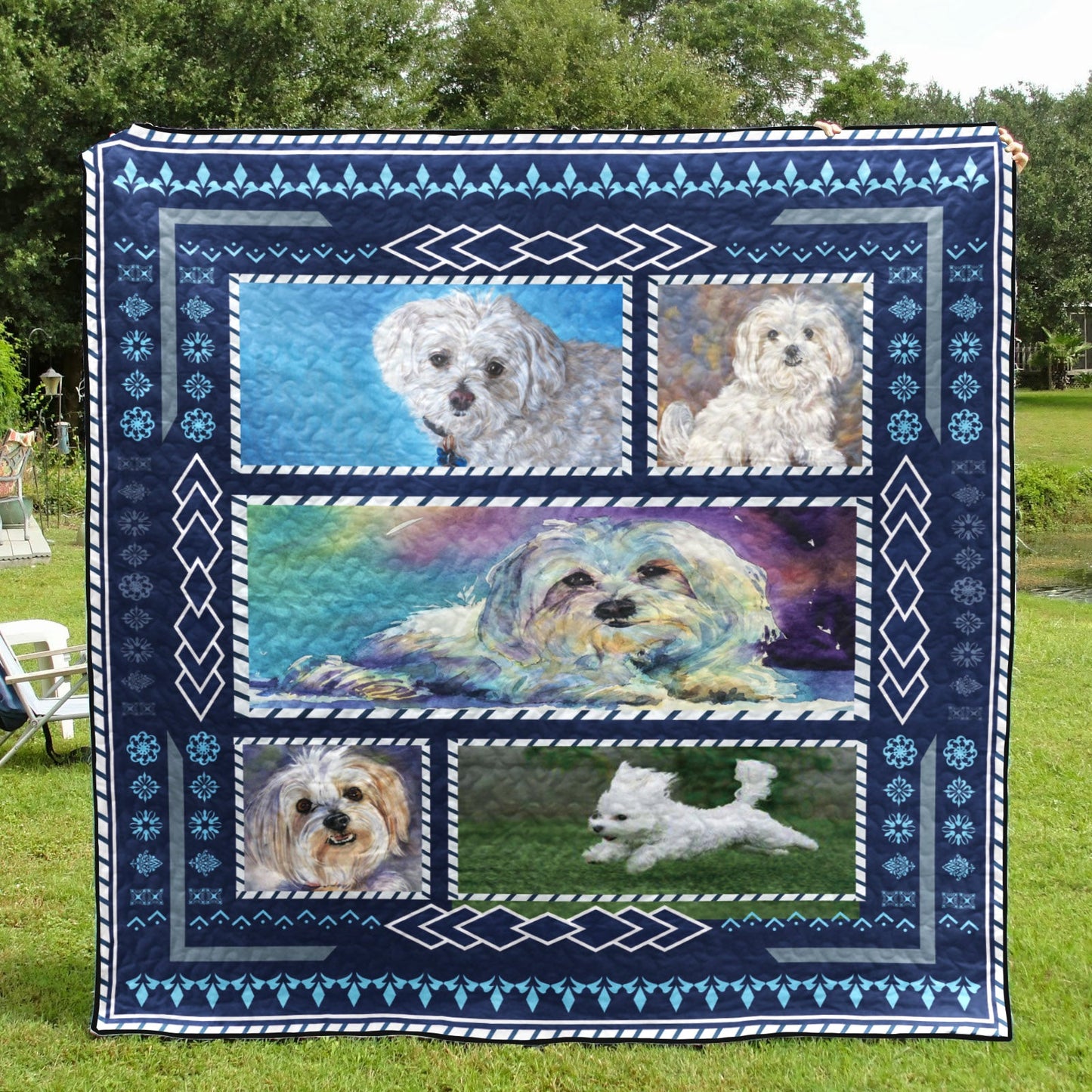 Maltese CL12110127MDQ Quilt Blanket