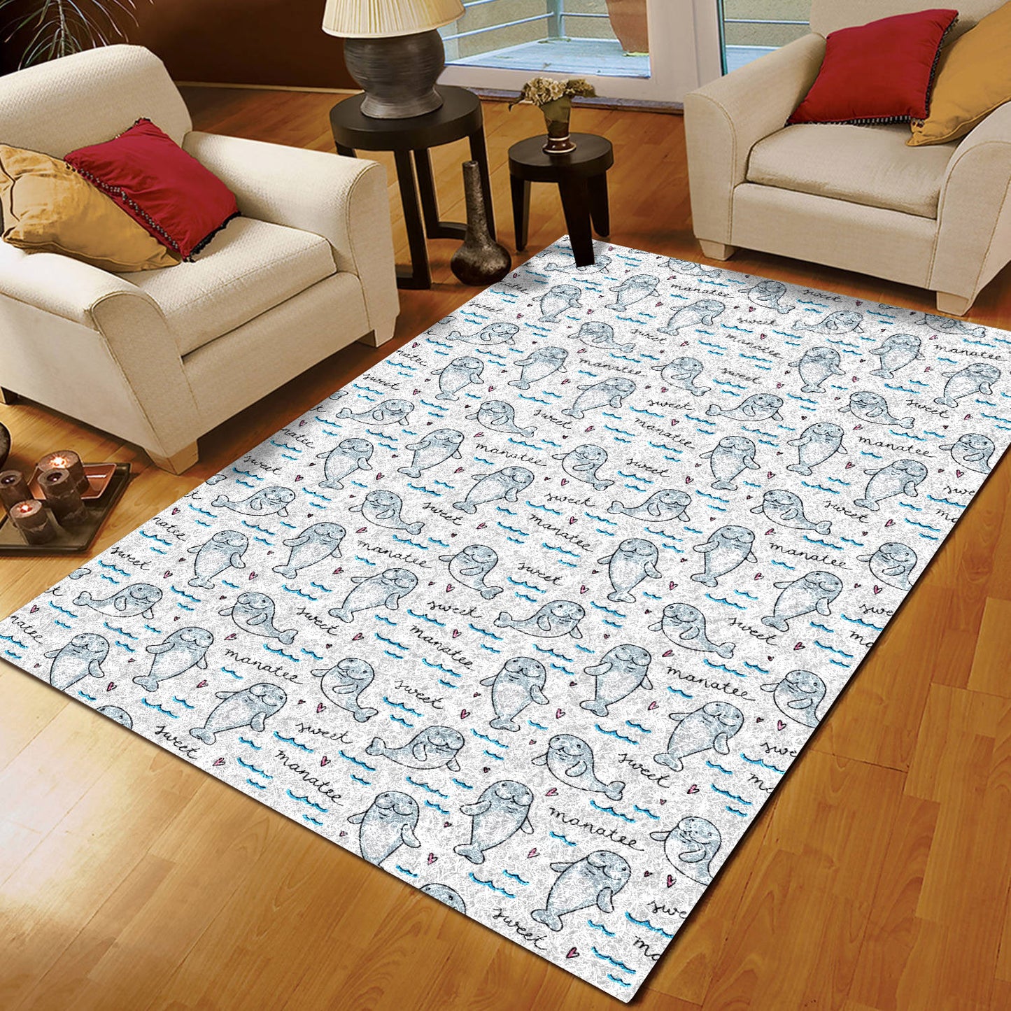 Manatee Baby CLA15100555R Rug