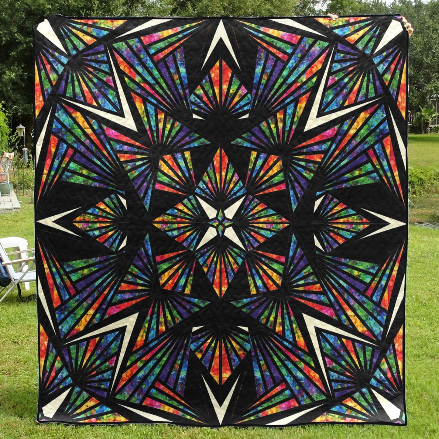 Mandala CLA1110384Q Art Quilt