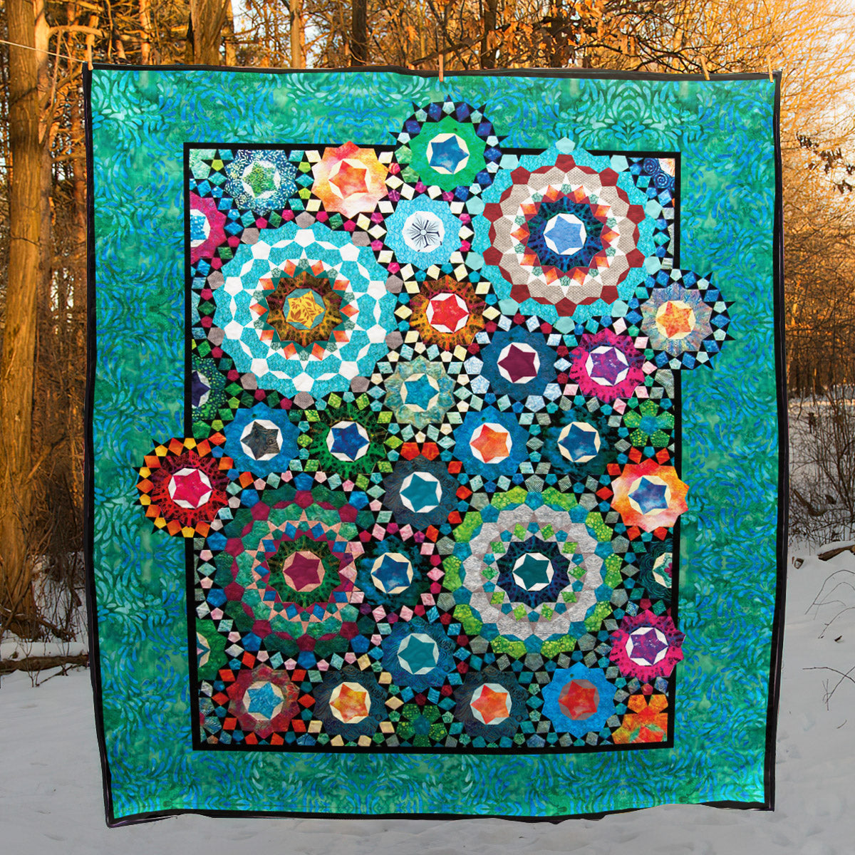 Mandala CLA1410388Q Quilt Blanket