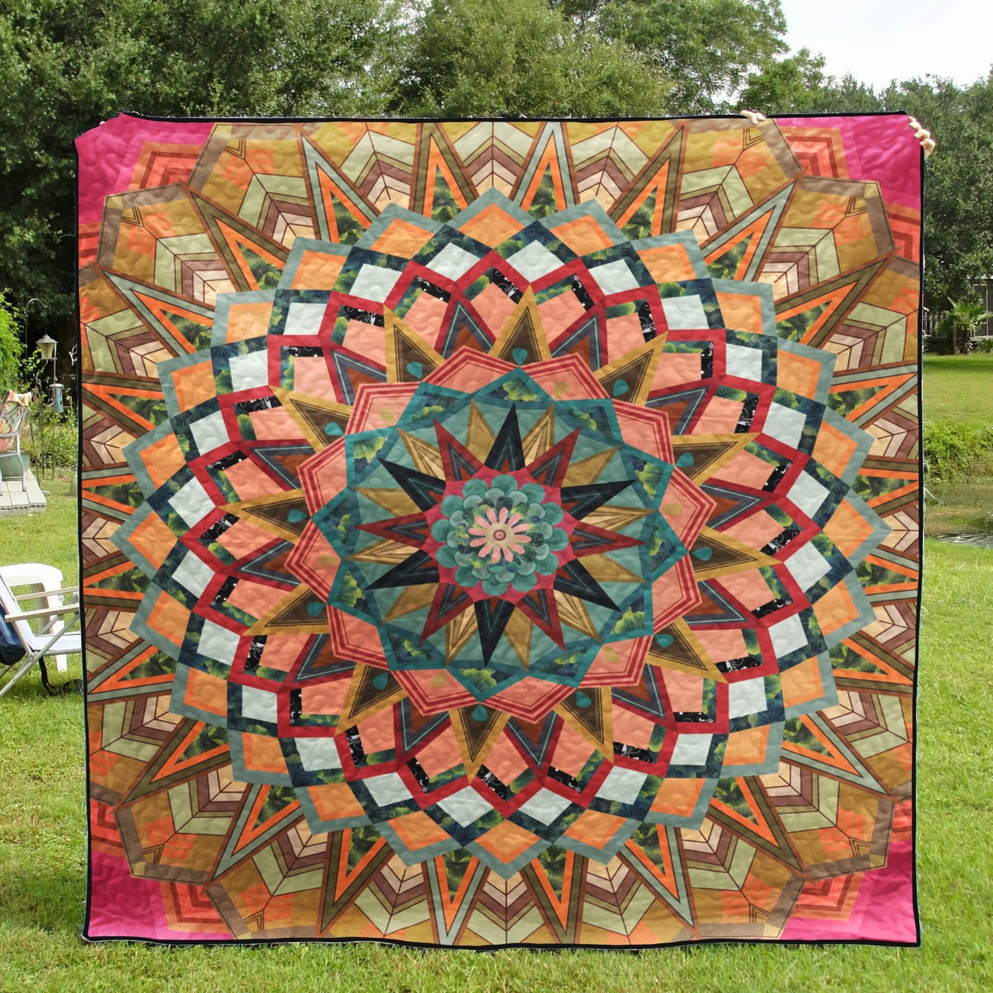 Mandala CLA1410395Q Quilt Blanket