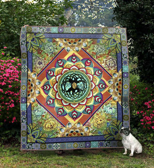 Mandala HM090529 Quilt Blanket