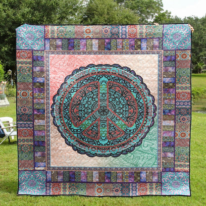 Mandala Hippie D010767 Quilt Blanket