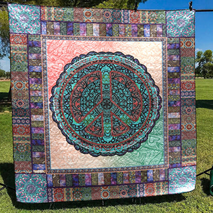 Mandala Hippie D010767 Quilt Blanket