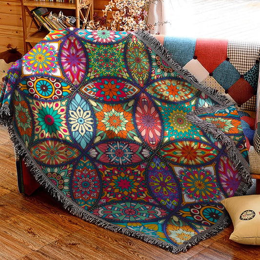 Mandala CG2709084S Throw Blankets For Sofa