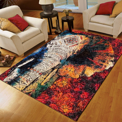 Mandala Elephant BT150840R Rug