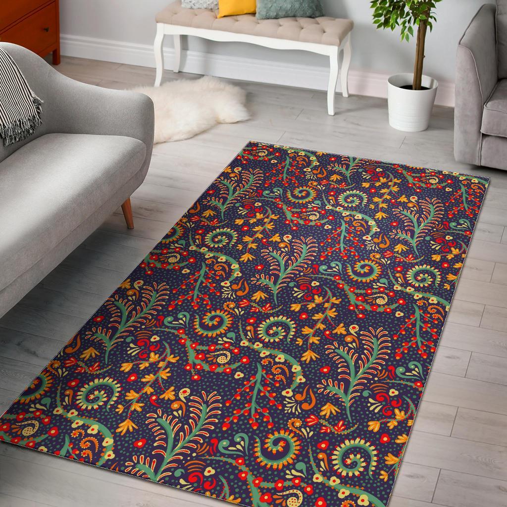 Mandala Floral Bohemian CL17100391MDR Rug – Charming Favor