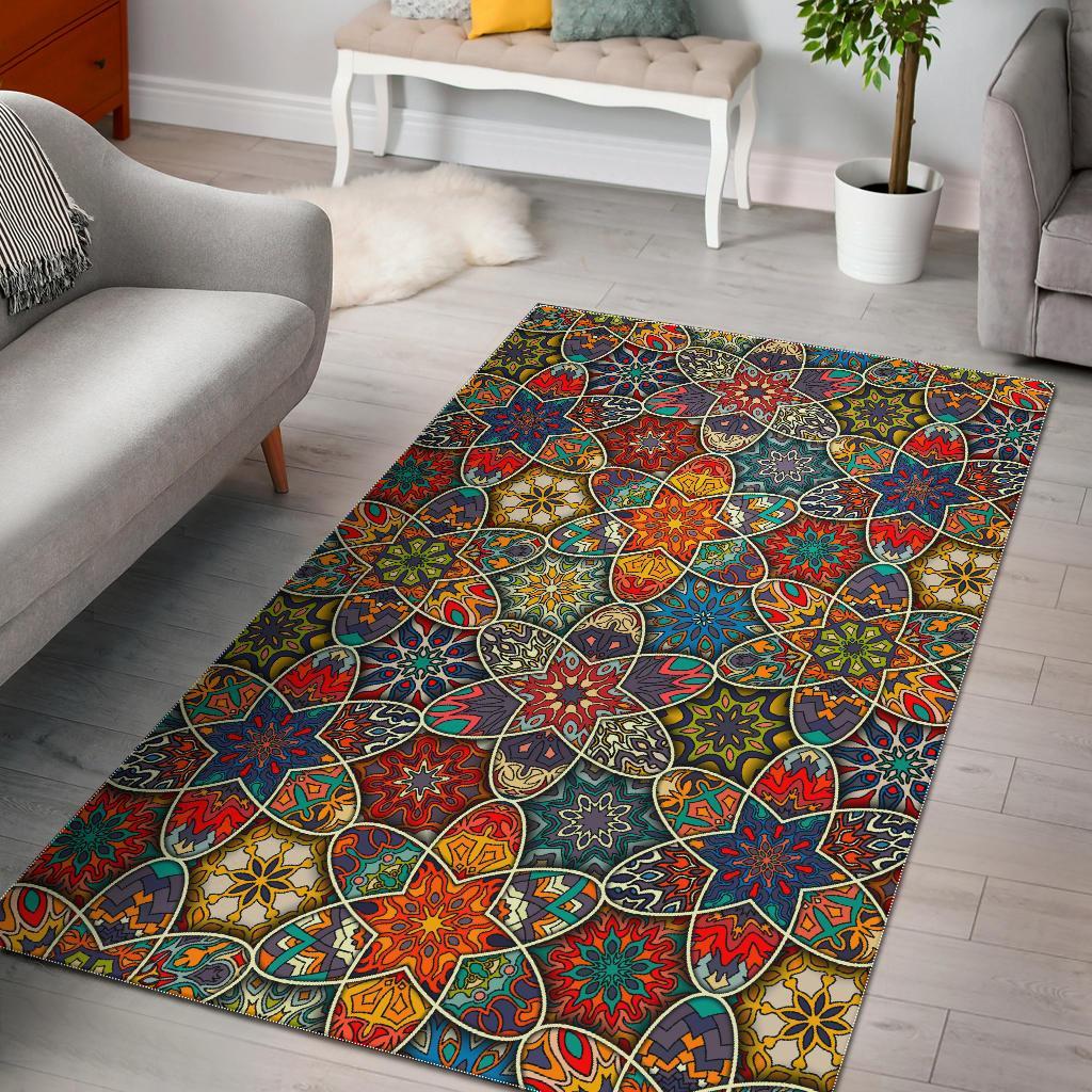 Mandala Star Bohemian CL17100392MDR Rug – Charming Favor