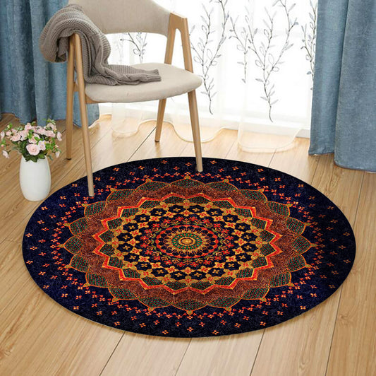 Mandala TT1809022TM Round Area Rug