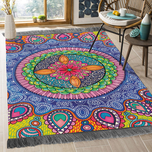 Mandala VD0410124O Decorative Floor-cloth